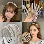 Süßes Perlen-Haarband im Retro-Stil, vielseitiges Haaraccessoire, 1A, 2B, 3C, 4, 5, 6, 7, 8, 9, 10, 11, 12, 13, 14, 15, 16, 17, 18, 19, 20