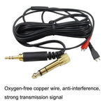 Für Sennheiser HD25 / HD560 / HD540 / HD480 / HD430 / HD250 Headset-Audiokabel, ZS0093 Links lang Rechts kurz, ZS0093 Beide Seiten gleichlang