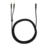 Für Kingston Skyline Alpha Cloud II 3,5 mm 2-in-1 Audiokabel, ZS0174 Schwarz