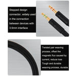 Für Kingston Skyline Alpha Cloud II 3,5 mm 2-in-1 Audiokabel, ZS0174 Schwarz