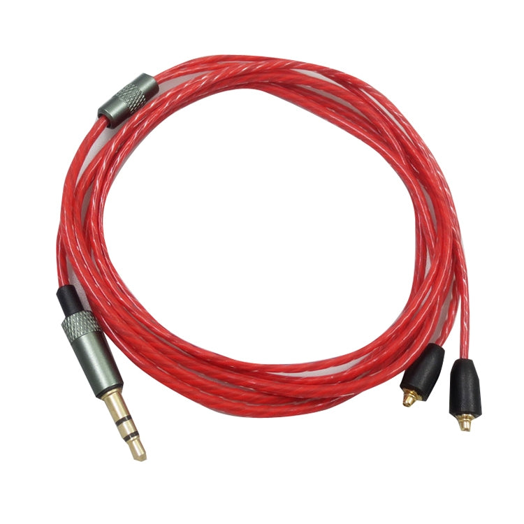 Für Shure MMCX / SE215 / SE425 / SE535 / SE846 / UE900 / Waston Headset-Kabel, ZS0073 Rot, ZS0073 Blau, ZS0073 Schwarz