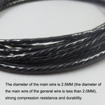 Für Shure MMCX / SE215 / SE425 / SE535 / SE846 / UE900 / Waston Headset-Kabel, ZS0073 Rot, ZS0073 Blau, ZS0073 Schwarz