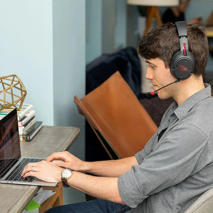 Für Kingston / Flight S / Sky Arrow S Gaming Headset, Geräuschunterdrückendes Mikrofon-Headset mit Lichtmikrofon, ZS0215