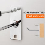 10 Stück 4mm Dicke Nagel Wanddisplay Schmuckhaken Einzelner Draht Haken, 5cm, 10cm, 15cm, 20cm, 25cm