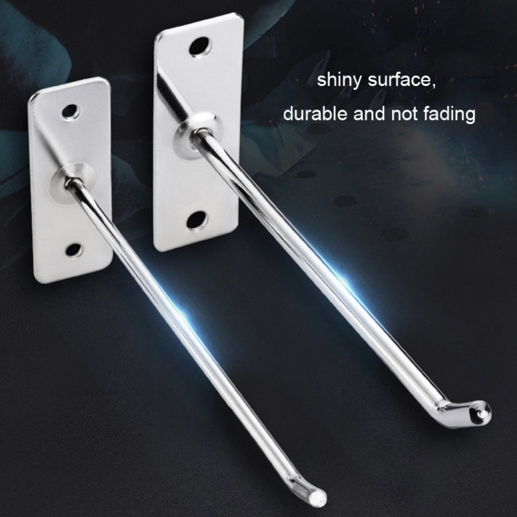 10 Stück 4mm Dicke Nagel Wanddisplay Schmuckhaken Einzelner Draht Haken, 5cm, 10cm, 15cm, 20cm, 25cm