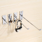 10 Stück 4mm Dicke Nagel Wanddisplay Schmuckhaken Einzelner Draht Haken, 5cm, 10cm, 15cm, 20cm, 25cm