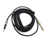 Für ATH-M50X / M40X / M70X Spiralkopfhörer-Audiokabel AUX 2,5mm Stecker, ZS0246