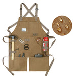 Robuste Canvas-Arbeitskleidung Handwerker April