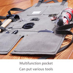 Robuste Canvas-Arbeitskleidung Handwerker April