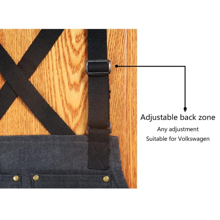 Robuste Canvas-Arbeitskleidung Handwerker April