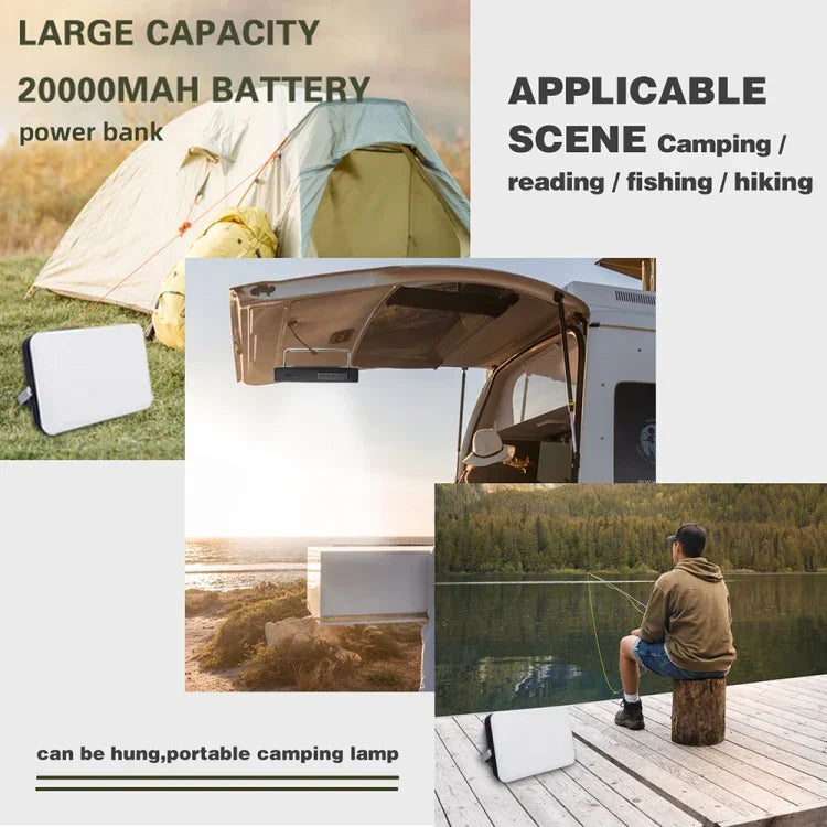 Outdoor Camping LED-Leuchte, wasserdicht, USB wiederaufladbar, YL205