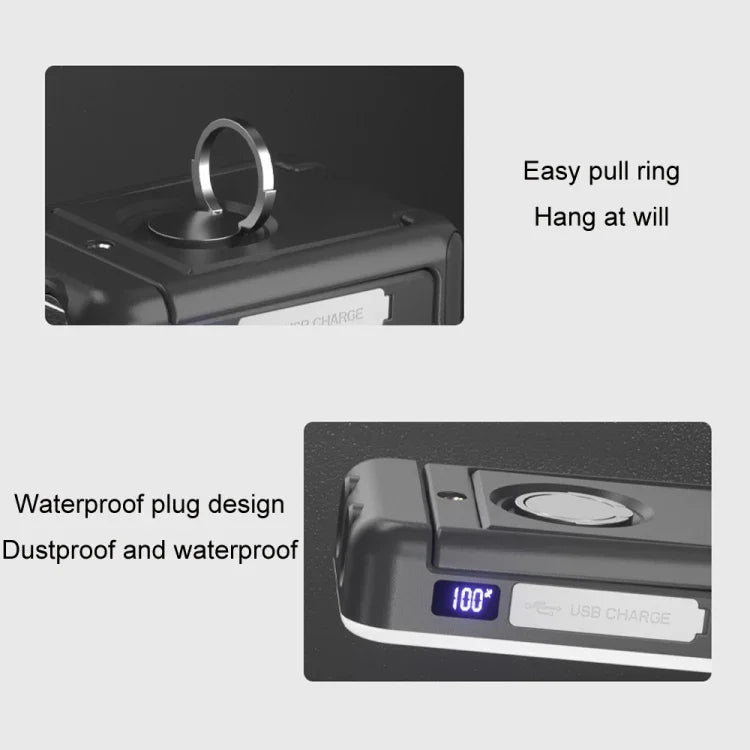 Multifunktionale Outdoor-Campinglampe USB wiederaufladbare Zeltlampe, H20
