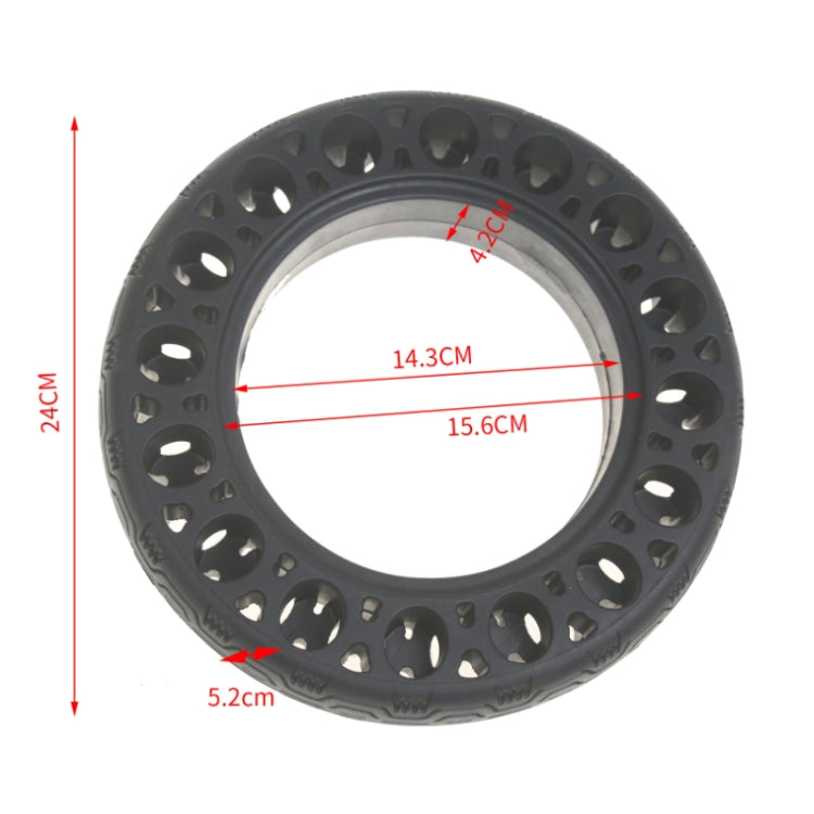Für Segway G30 Max 10-Zoll F20 F30 F40 Solider Run-flat-Reifen 60/70-6.5 Hohlreifen