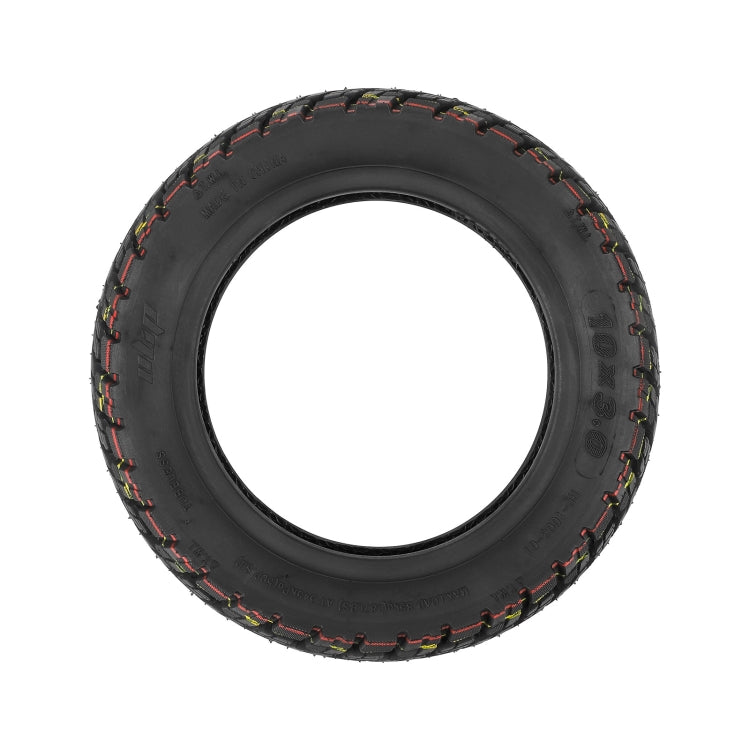 Ulip 10 x 3.0 10 Zoll Elektroroller Verdickter Geländereifen Tubeless für Dualtron Zero 10X, Kaabo Wolf Warrior, Kaabo Mantis 10, Ohne Ventil, Mit Ventil