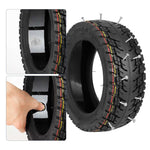 Ulip 10 x 3.0 10 Zoll Elektroroller Verdickter Geländereifen Tubeless für Dualtron Zero 10X, Kaabo Wolf Warrior, Kaabo Mantis 10, Ohne Ventil, Mit Ventil