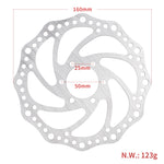 Für Dualtron Thunder Ultra Elektroroller 160mm 6-Loch Scheibenbremse