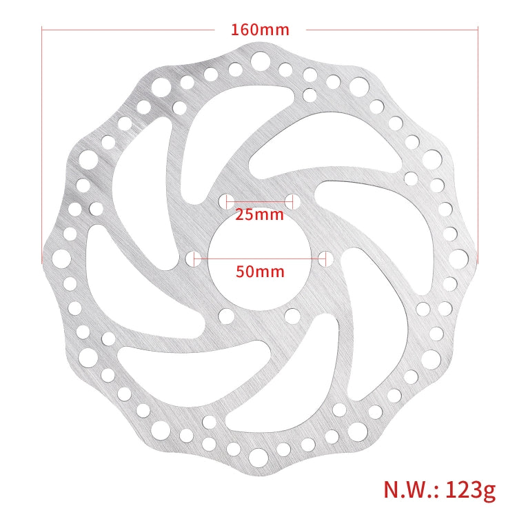 Für Dualtron Thunder Ultra Elektroroller 160mm 6-Loch Scheibenbremse