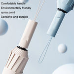 60 Knochen Sunny Rain Dual-Use Automatischer Regenschirm Winddicht Verstärkter Sonnenschirm UV-Sonnenschirm, 60 Streben