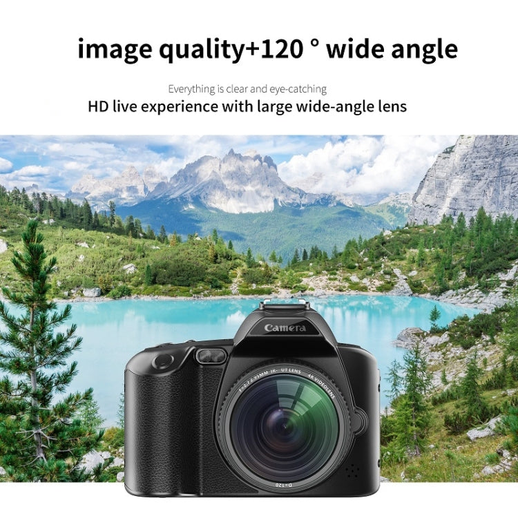 Dual-Kamera Nachtsicht 64-Millionen-Pixel HD WIFI Digitalkamera, Standard Ohne Speicherkarte, Standard+Fülllicht, Standard+Makroobjektiv, Standard+Mikrofon, Standard+Handhalterung, Standard+Licht+Objektiv+Mikrofon+Halterung