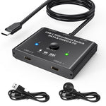 8K30 Typ-C / USB-C bidirektionaler Schalter 10Gbps HD-Splitter, KC-C201, C201 Einzelgerät