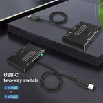 8K30 Typ-C / USB-C bidirektionaler Schalter 10Gbps HD-Splitter, KC-C201, C201 Einzelgerät