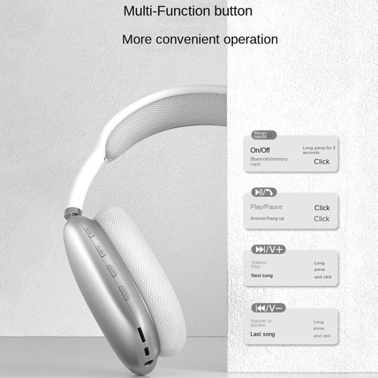 Kabellose Bluetooth Kopfhörer Geräuschreduzierendes Stereo Gaming Headset