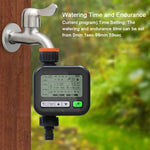 Gartenuhr Automatische Bewässerung Garten Balkon Bewässerungsgerät Intelligenter Bewässerungssystem-Controller, Schwarz
