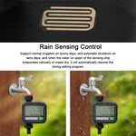 Gartenuhr Automatische Bewässerung Garten Balkon Bewässerungsgerät Intelligenter Bewässerungssystem-Controller, Schwarz