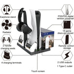 iplay Kühlfuß mit Ladefunktion und Disc-Halterung für die PS5-Spielkonsole, HBP-271