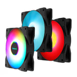 EVESKY Wasserkühler CPU-Lüfter RGB-Lüfter Flüssigkeitskühler integrierter Radiator, 120 mm bunt, 120 mm RGB, 240 mm, 360 mm