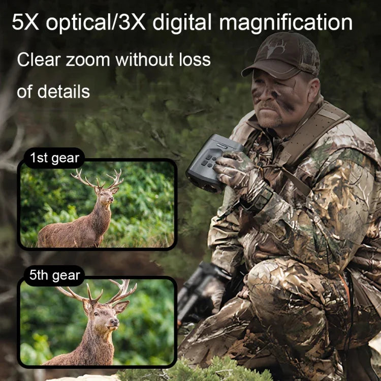 APEXEL 3-Zoll-LCD-HD-Bildschirm Foto-Video Tragbares Fernglas Digitales Infrarot-Nachtsichtgerät, APL-NV009