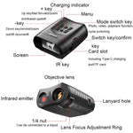 APEXEL 3-Zoll-LCD-HD-Bildschirm Foto-Video Tragbares Fernglas Digitales Infrarot-Nachtsichtgerät, APL-NV009