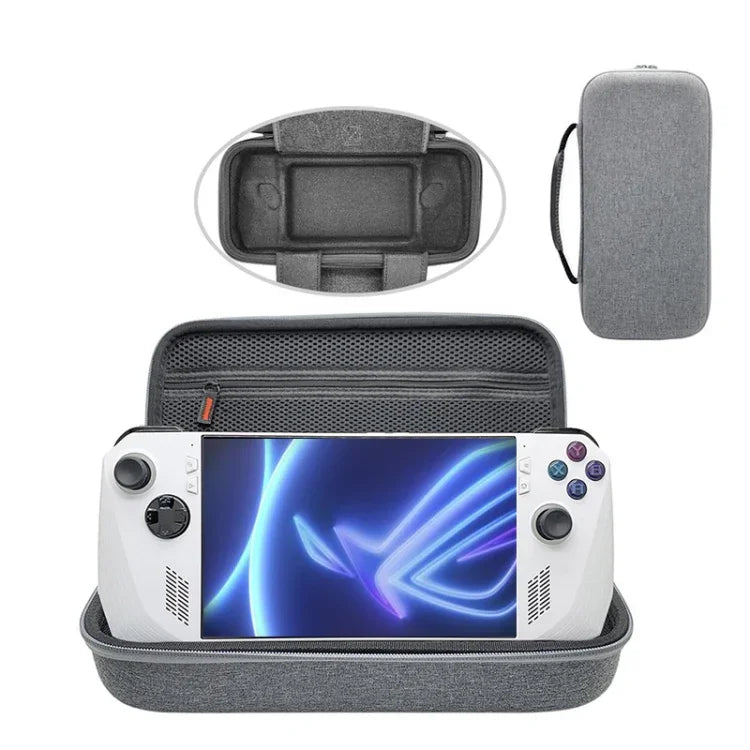 Aufbewahrungstasche für ASUS ROG Ally Spielkonsole, EVA Oxford Bunetto Halterungsschutztasche, Halterungstasche (Schwarz), Halterungstasche (Grau)