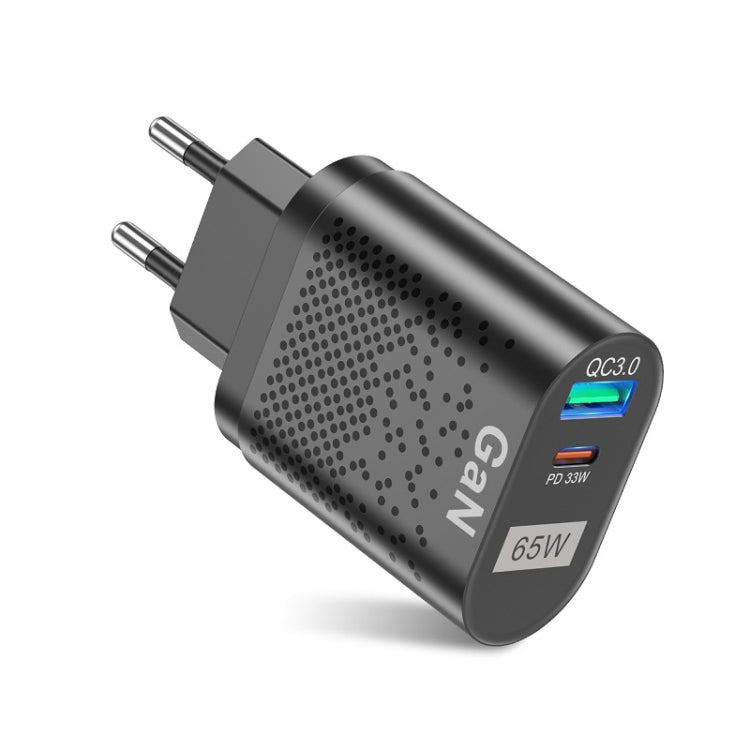 65-W-GaN-Handyladegerät, PD-Schnelllade-Computeradapter, Schwarz EU-Stecker, Schwarz UK-Stecker, Schwarz US-Stecker, Schwarz AU-Stecker, Schwarz KR-Stecker, Weiß EU-Stecker, Weiß UK-Stecker, Weiß US-Stecker, Weiß AU-Stecker, Weiß KR-Stecker