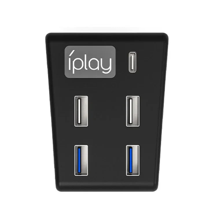 iplay HBP-308 USB 3.0 Hub-Verbindungs- und Übertragungsverlängerungsadapter für Sony PS5 5-in-1-Spielkonsole