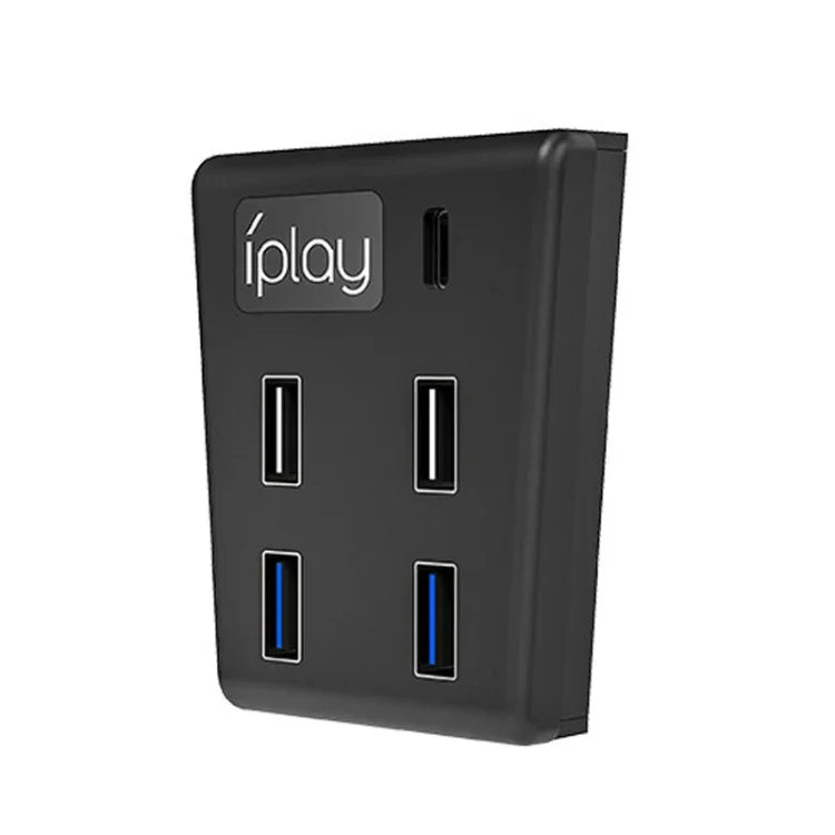 iplay HBP-308 USB 3.0 Hub-Verbindungs- und Übertragungsverlängerungsadapter für Sony PS5 5-in-1-Spielkonsole