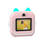 Kinder-Sofortbildkamera Mini Thermodrucker HD Video Foto Digitalkamera, Standard Blau, Standard Pink, 16G Pink, 16G Blau, 32G Pink, 32G Blau