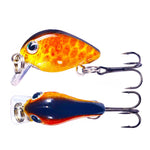 HENGJIA 2,5cm 1,5g Schwimmender Wasser Kleiner Dicker Mikro-Objekt Mini 3D Druck Luya Köder