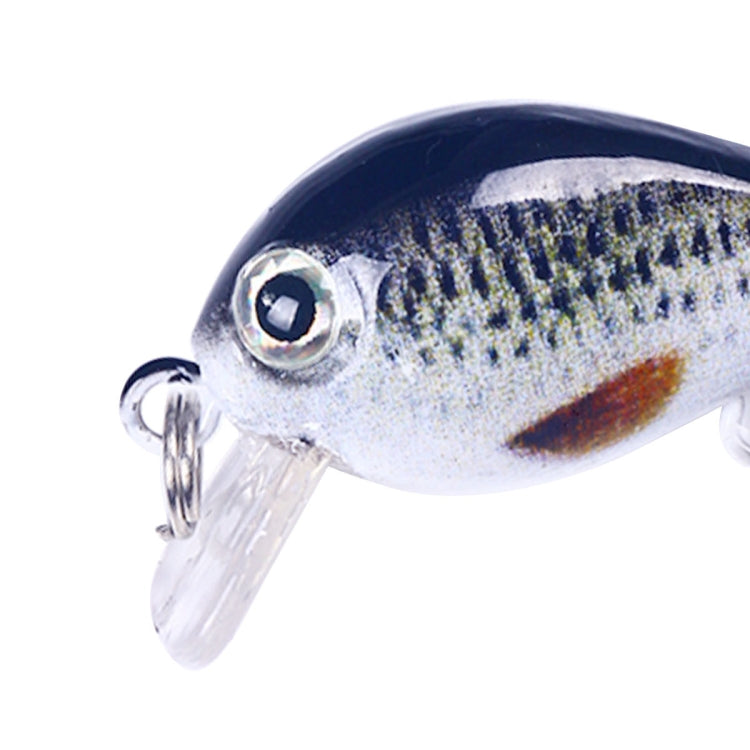 HENGJIA 2,5cm 1,5g Schwimmender Wasser Kleiner Dicker Mikro-Objekt Mini 3D Druck Luya Köder
