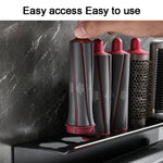 Für Dyson Airwrap Wandhalterung Ablagefach, Typ A Schwarz-Gold, Typ B Schwarz-Gold, Typ A Schwarz, Typ B Schwarz, Typ C Klappbar nach unten, Typ C Klappbar nach oben