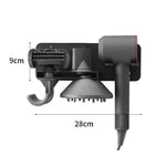 Für Dyson Haartrockner Halter Badezimmer Wandmontierter Aufbewahrungsständer, Upgrade Modell