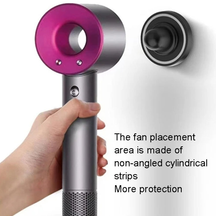 Lochfreie Badezimmer Wandmontierte Magnetische Föhnhalter Düsenspeicherhaken, Für Dyson Haartrockner, Für Dyson Haartrocknerdüse