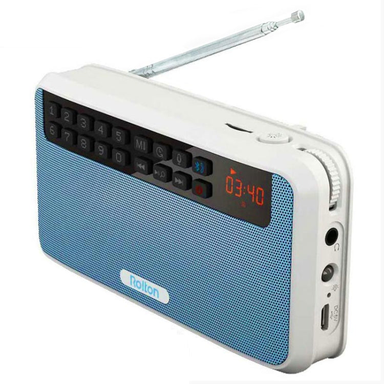 Rolton E500 Bluetooth-Lautsprecher 2.1-Kanal Integriertes Mikrofon Unterstützt FM-Radio