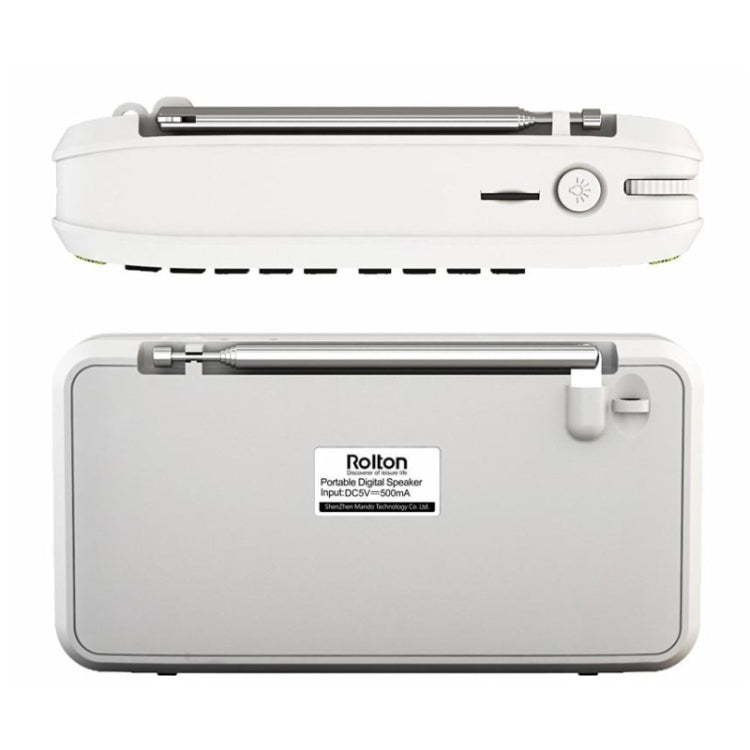 Rolton E500 Bluetooth-Lautsprecher 2.1-Kanal Integriertes Mikrofon Unterstützt FM-Radio