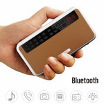 Rolton E500 Bluetooth-Lautsprecher 2.1-Kanal Integriertes Mikrofon Unterstützt FM-Radio