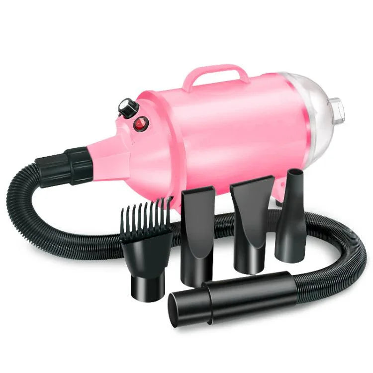 2100-W-Hundehaartrockner mit stufenloser Geschwindigkeitsregelung und integriertem Staubsauger, 220-V-Stecker (UK), 220-V-Stecker (EU), 220-V-Stecker (AU), 110-V-Stecker (US)