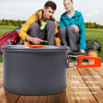 Hewolf HW-K1779 4-5 Personen Outdoor Aluminium Kocher Tragbares Camping-Set, HW-K1779