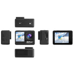 5K/30FPS WIFI HD Anti-Schütteln Fernbedienung Touch Dual-Bildschirm IP68 Wasserdichte Sportkamera, 5K, 5K Kamera + 64G Karte, 5K Kamera+128G Karte