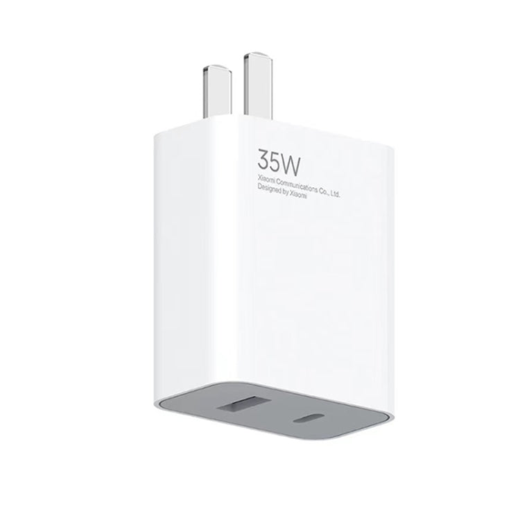 Original Xiaomi 35W USB-C+USB-A Schnellladegerät, tragbar, zwei Anschlüsse (1C+1A), US-Stecker, 35W