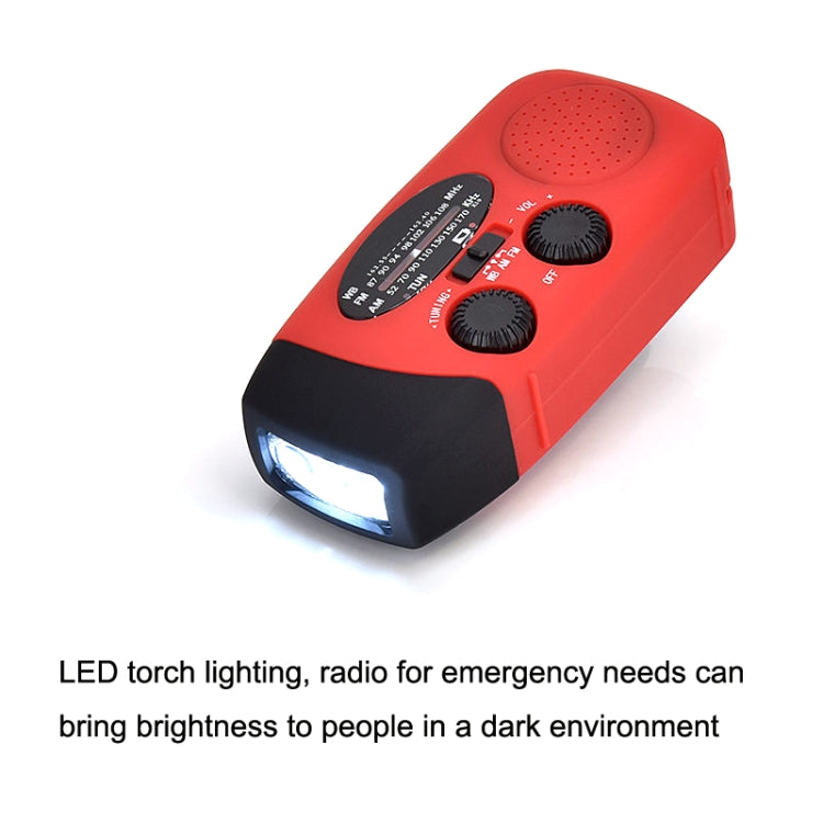 HanRongda HRD-902 Katastrophenschutz und Notfall Solar-Lade- und Beleuchtungs-Mobilradio, HRD-902
